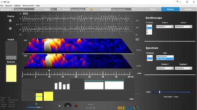 BEE Lab Neurofeedback software (Generic Lab & HEG module)